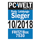 FRITZ!Box 7530 ist Preis-Leistungs-Sieger